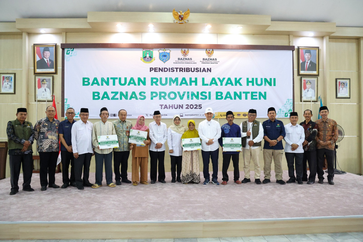 Wagub Banten Dimyati: Berzakat Melalui BAZNAS Perkuat Identitas dan Ukhuwah Islamiyah