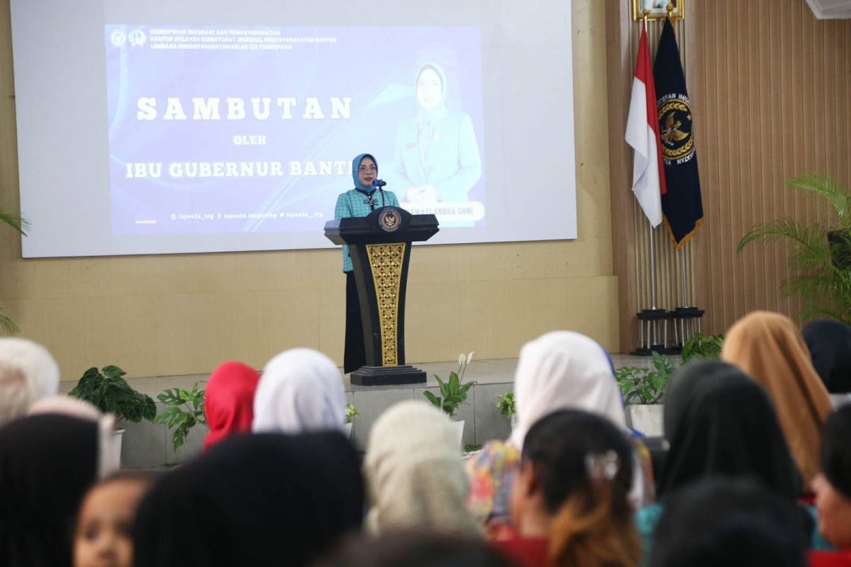 Tinawati Andra Soni Bangkitkan Kepercayaan Diri Warga Binaan Lapas Perempuan