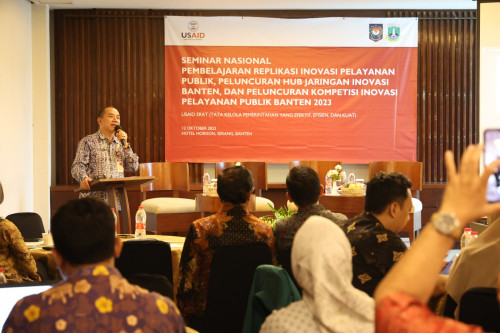 Pemprov Banten Terus Giatkan Inovasi Pelayanan Publik