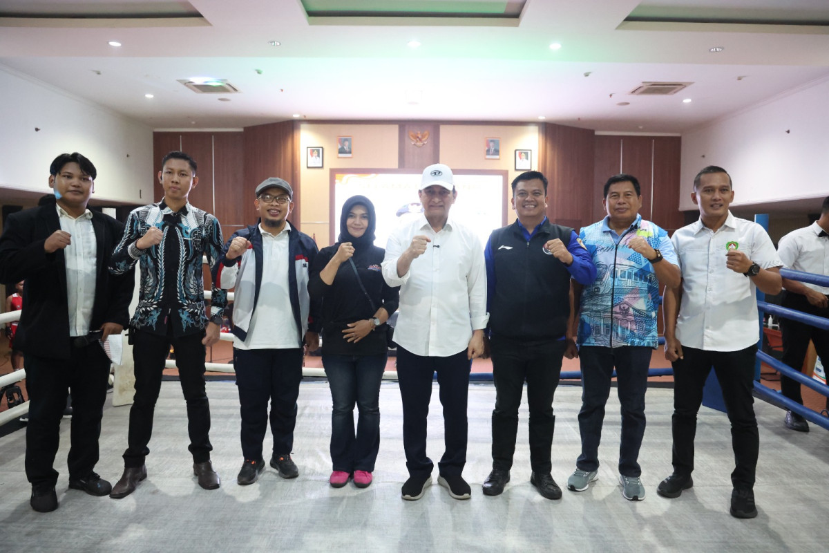 Wagub Dimyati Minta Pertandingan dan Eksibisi Olahraga Tinju Diperbanyak