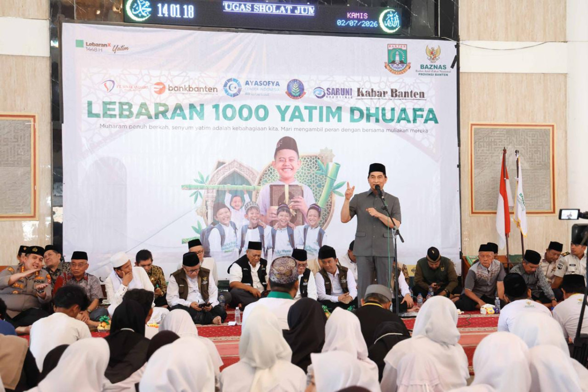Wagub Dimyati Ajak Masyarakat Banten Muliakan Anak-anak Yatim
