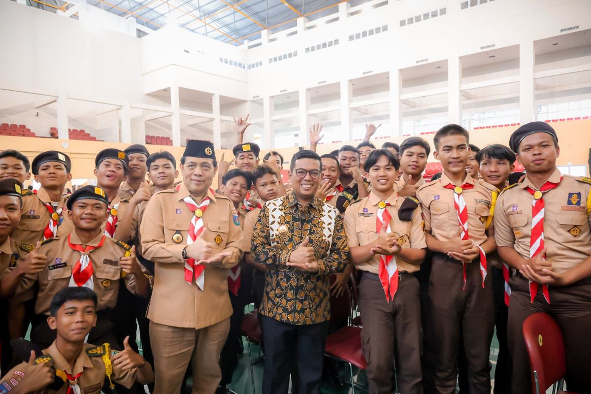 Gebyar Pramuka Untirta 2025, Gubernur Banten Andra Soni: Pramuka Wadah Pendidikan Karakter Generasi Muda