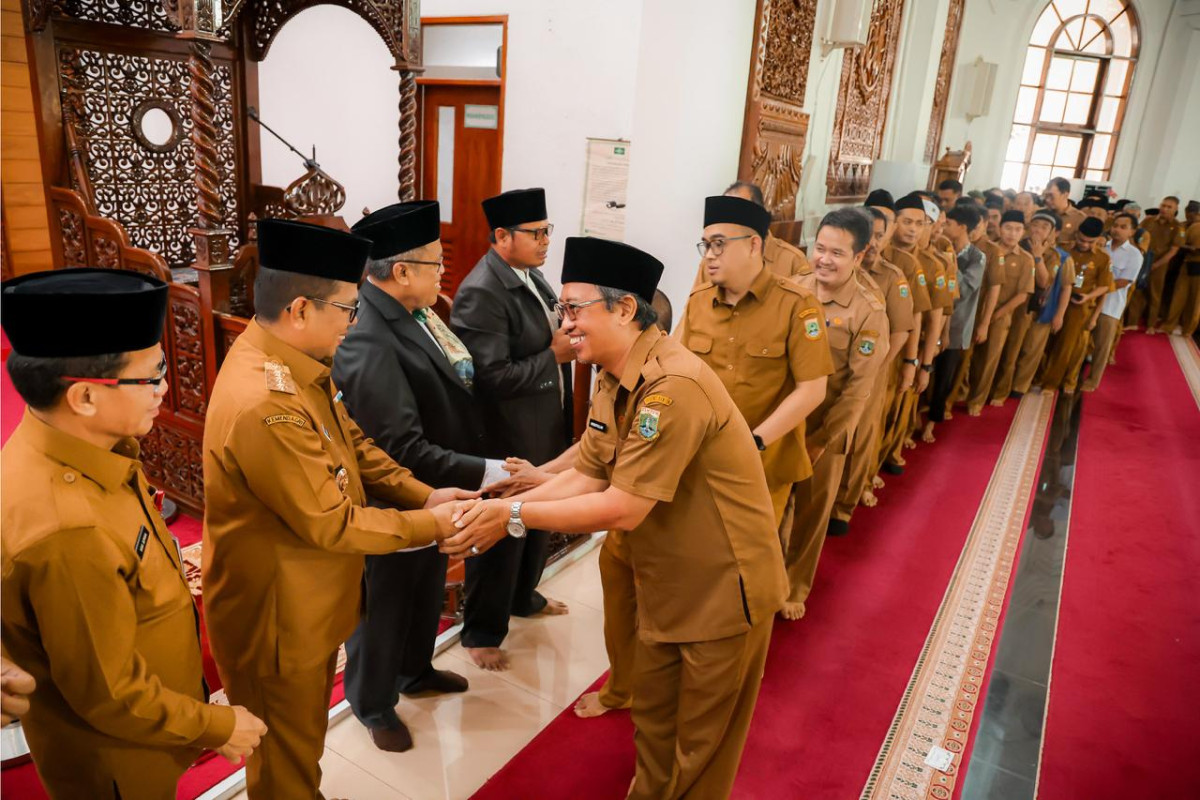 Gubernur Banten Andra Soni Ajak Visi Banten Maju, Adil Merata Tidak Korupsi Sebagai Komitmen Bersama ASN Pemprov Banten