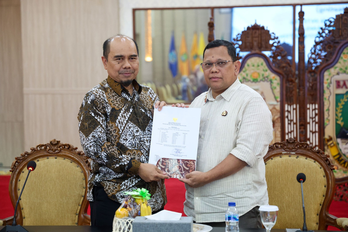 Entry Meeting BPK, Pj Gubernur Banten A Damenta: Untuk Tingkatkan Pengelolaan Keuangan