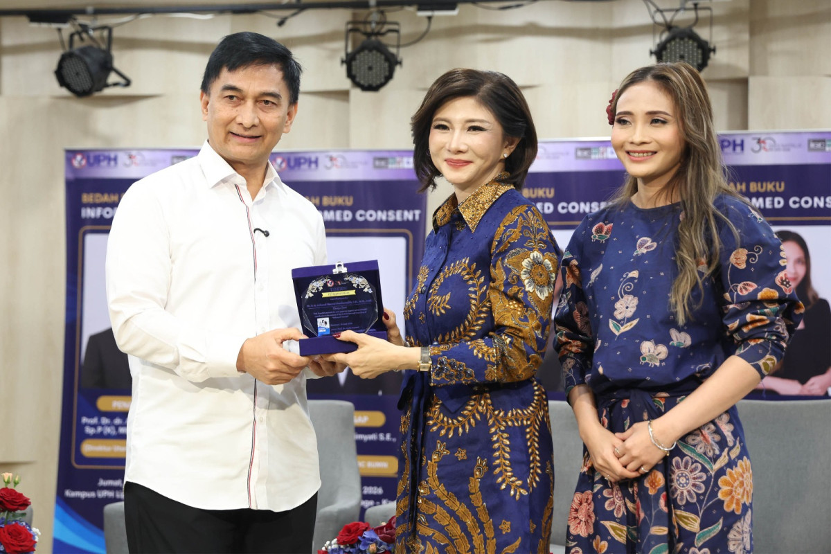 Wagub Dimyati Apresiasi Peluncuran Buku soal Edukasi Hukum Karya Praktisi UPH