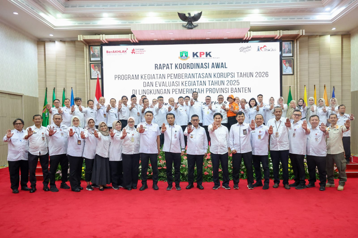 KPK Apresiasi Tata Kelola dan Pencegahan Korupsi Pemerintahan Provinsi Banten