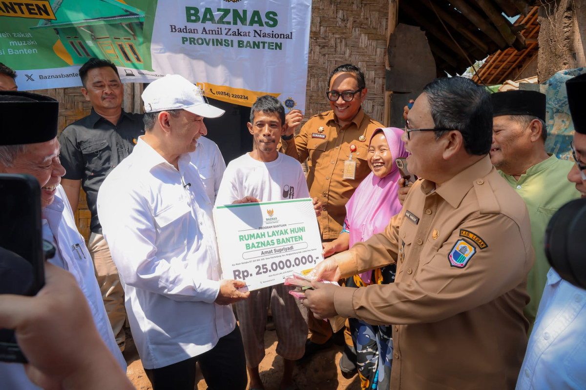 Wagub Banten A Dimyati Natakusumah: Zakat Menjaga Stabilitas Sosial dan Ekonomi Masyarakat