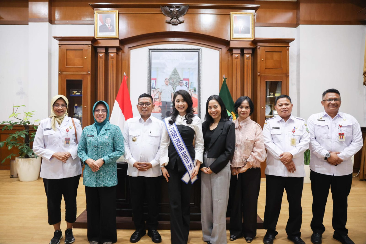Terima Putri Pelajar Indonesia Asal Banten, Gubernur Andra Soni Minta Promosikan Potensi Daerah