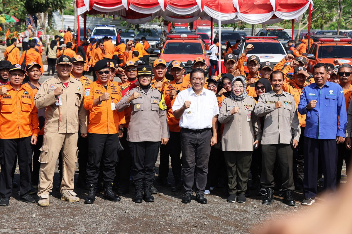 Apel Jambore Kebencanaan, Pj Gubernur Banten Al Muktabar: Meningkatkan Ketangguhan Penanggulangan Bencana