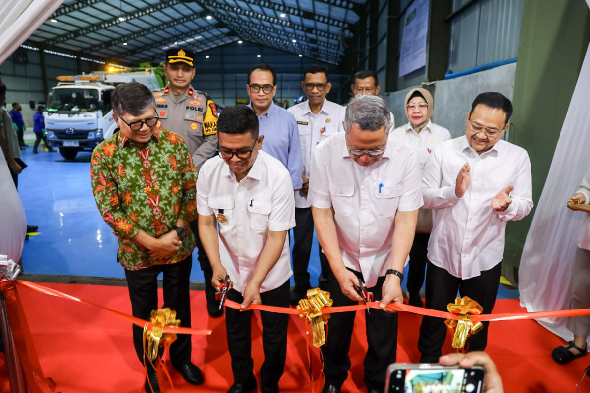 Banten Dorong Pengelolaan Sampah Modern Berbasis Ekonomi Sirkular