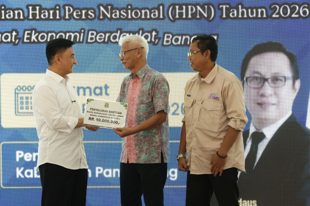 Tasyakuran HPN 2026, Wagub Dimyati Soroti Fungsi Pers sebagai Mitra dan Kontrol Pemerintah