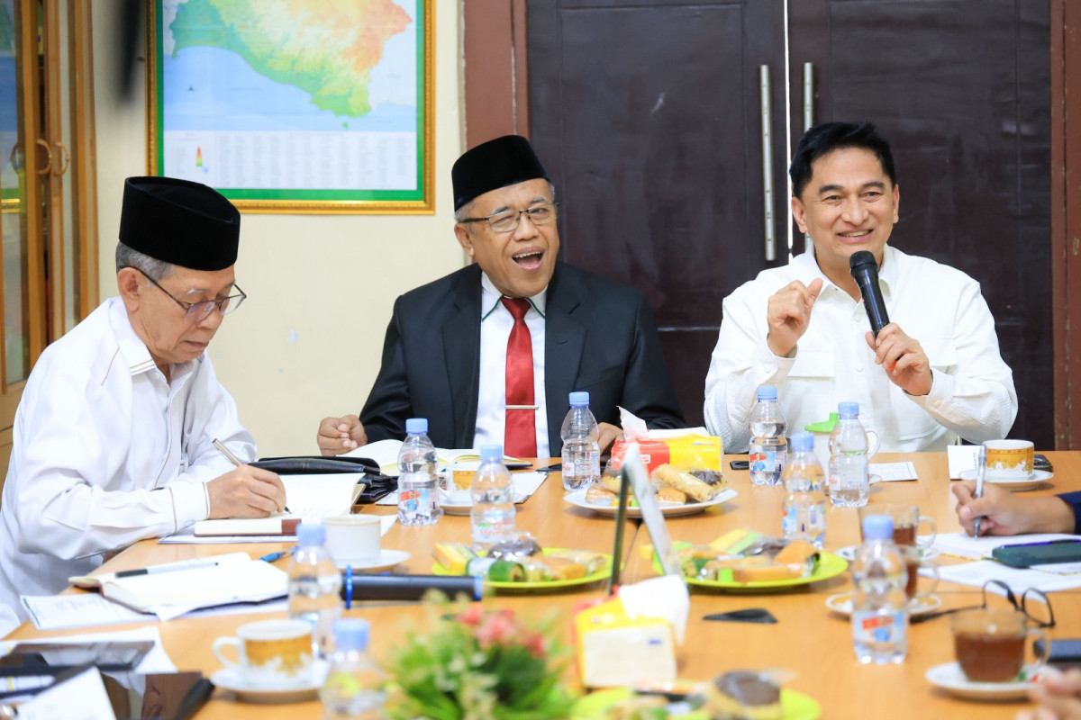 Wagub Dimyati Minta BAZNAS Provinsi Banten Buat Terobosan Pengelolaan Zakat