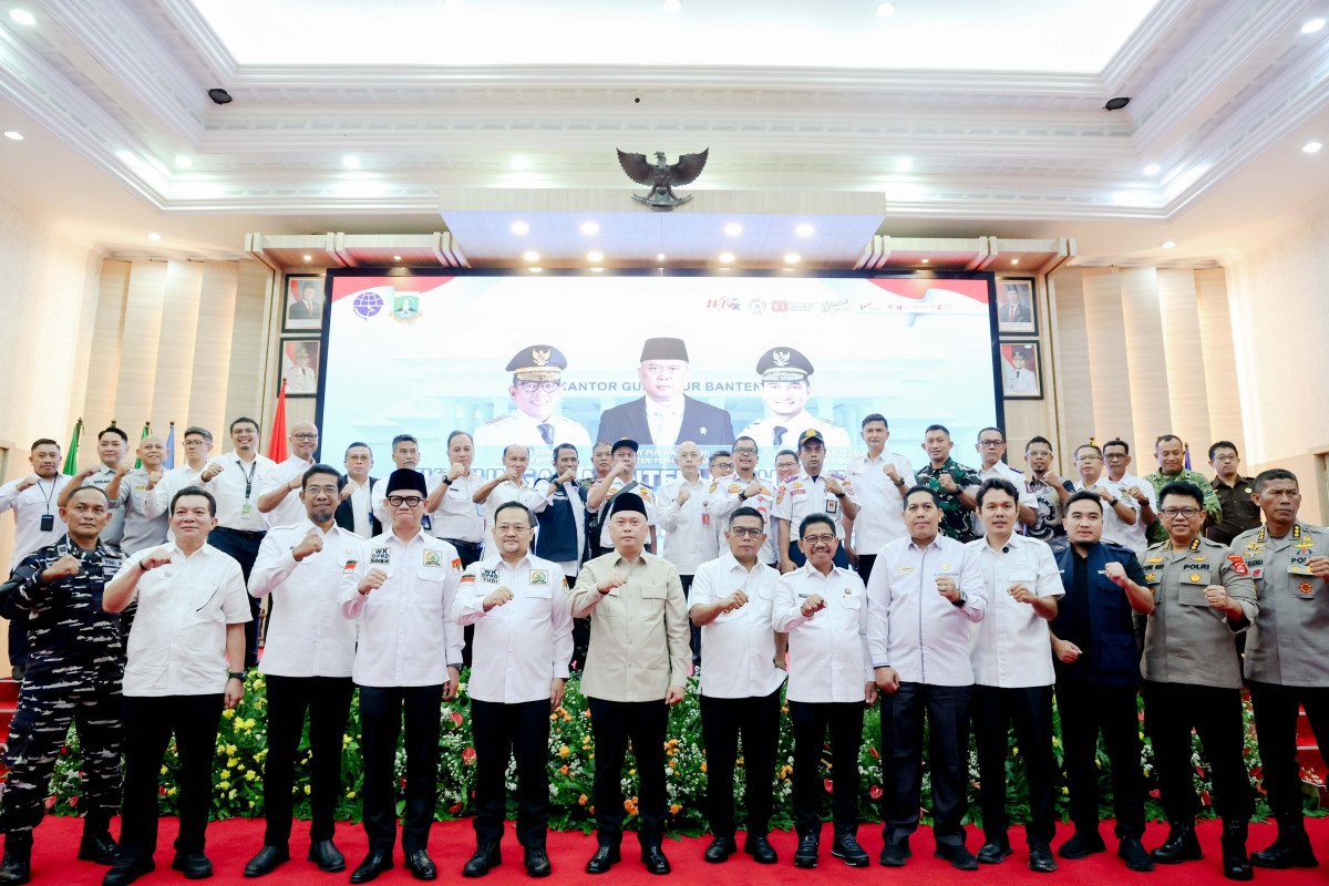 Matangkan Persiapan Angkutan Lebaran 2026, Gubernur Banten dan Menhub RI Gelar Rakor Strategis