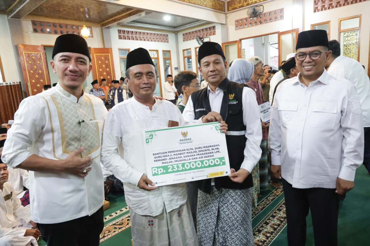 Gubernur Andra Soni Ajak Masyarakat Banten Makmurkan Ramadan dengan Ibadah