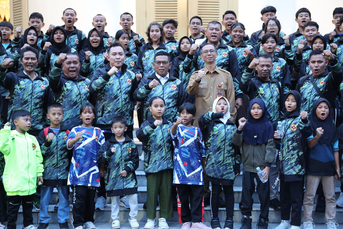 Lepas Atlet Kejurnas BKC 2025, Gubernur Banten Andra Soni Berpesan Jaga Sportivitas