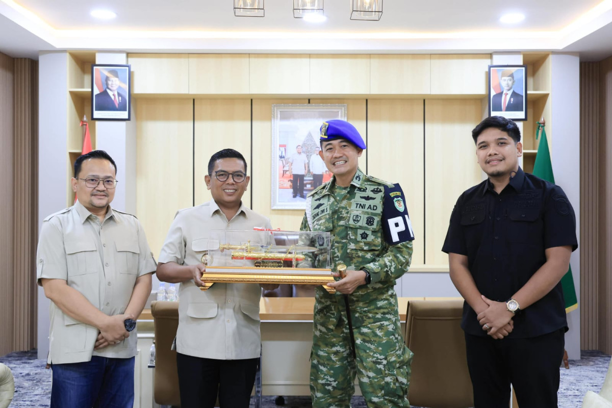 Gubernur Andra Soni Apresiasi Sinergi Denpom III/4 Serang dalam Menjaga Kondusivitas Banten