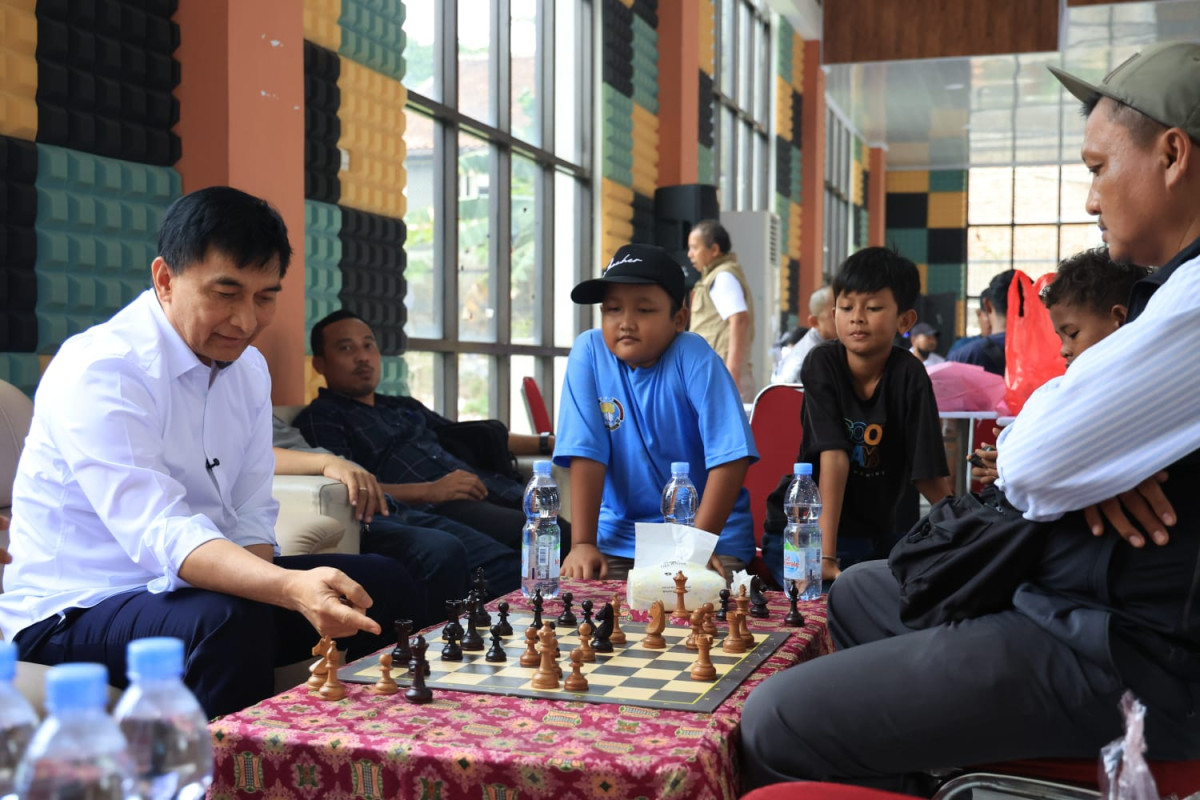 Wagub Dimyati Apresiasi Pembinaan Catur oleh Percasi Kabupaten Tangerang