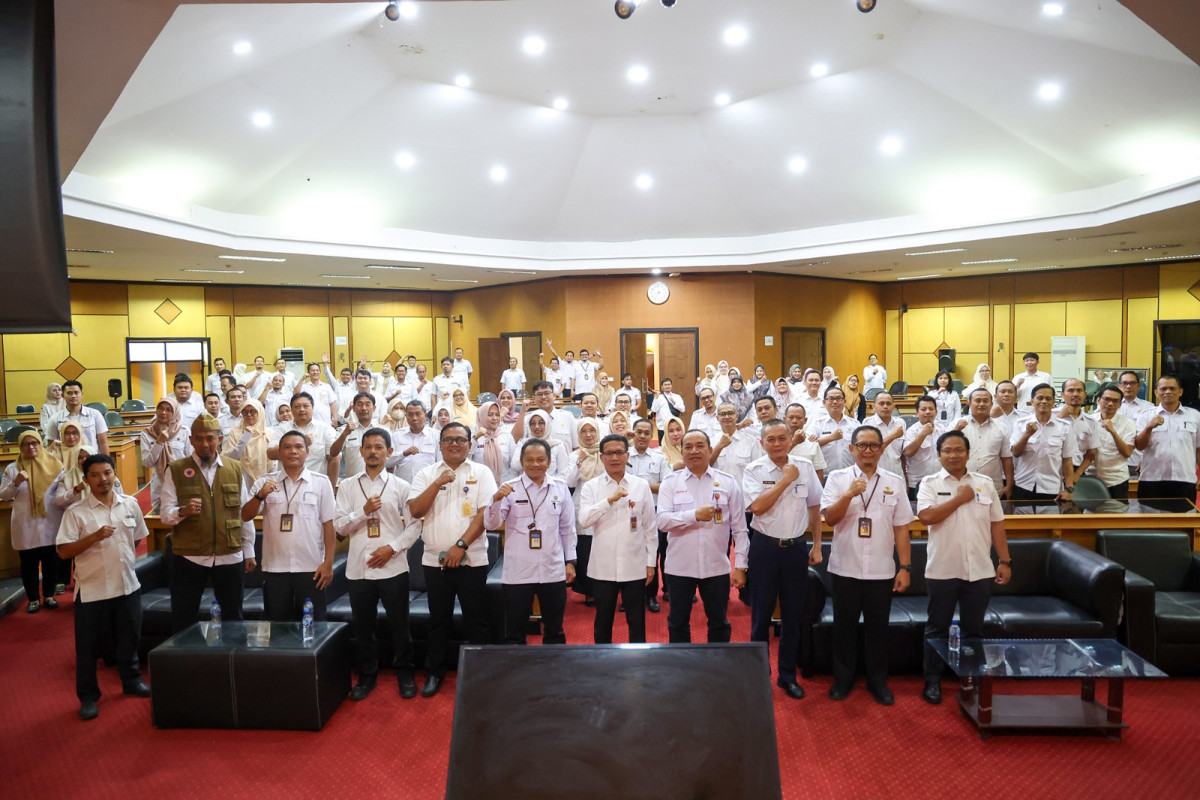 Pj Sekda Banten Nana Supiana Gelar Silaturahmi dengan ASN Bappeda Provinsi Banten