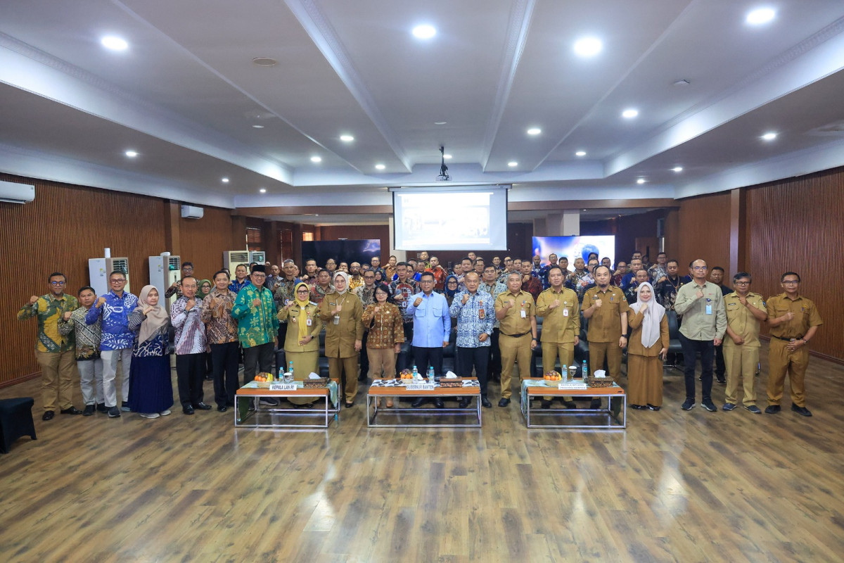 Gubernur Andra Soni Minta Peserta PKN Menjadi Pemimpin Kolaboratif dan Berorientasi Hasil