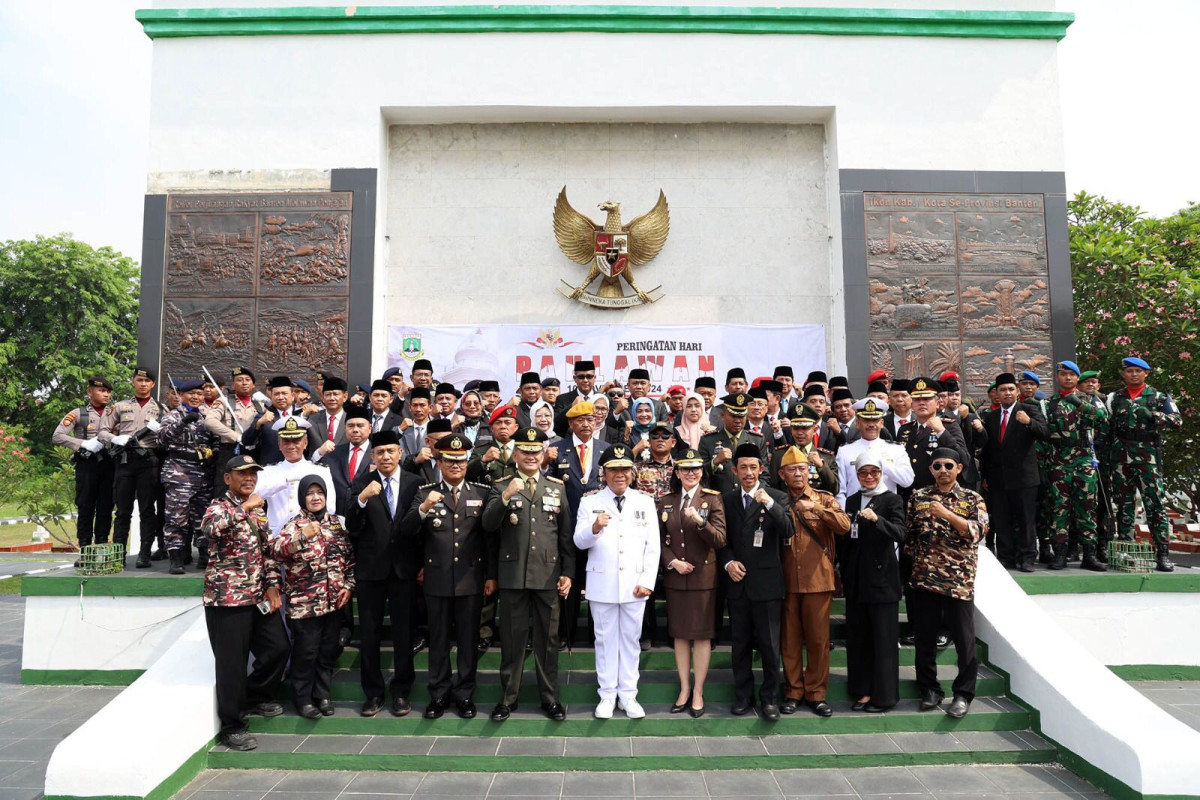Hari Pahlawan 2024, Pj Gubernur Banten Al Muktabar Ajak Warisi Semangat Juang Pahlawan Untuk Mengisi Kemerdekaan