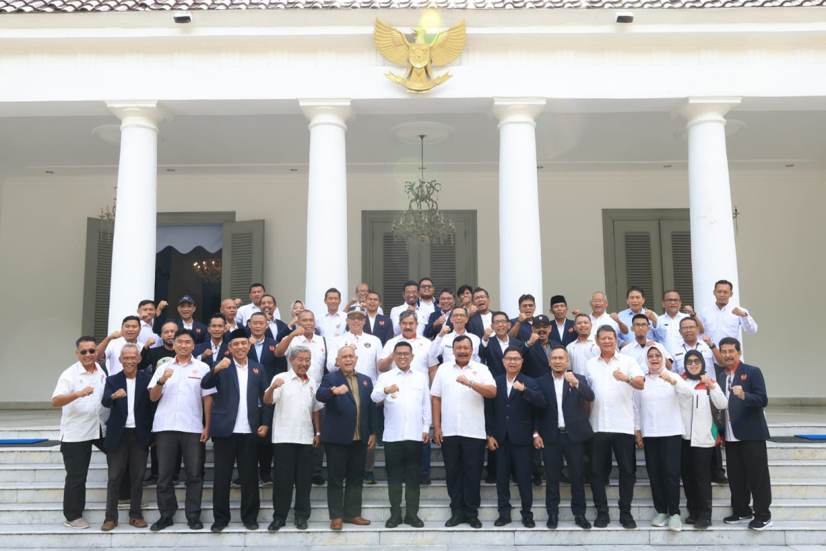 Gubernur Banten Andra Soni Terima Kunjungan Tim Penyaringan Tuan Rumah PON 2032