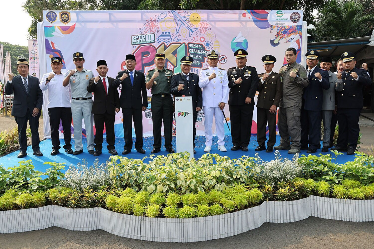 Hari Perhubungan Nasional 2024, Pj Gubernur Banten Al Muktabar: Jalan Kewenangan Provinsi Mendekati 100% Kondisi Mantap