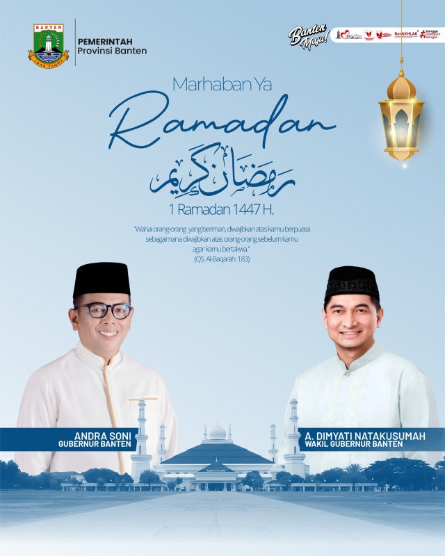 Sambut Ramadan 1447 H, Pemprov Banten Ajak Masyarakat Tingkatkan Kualitas Diri dan Kesalehan Sosial