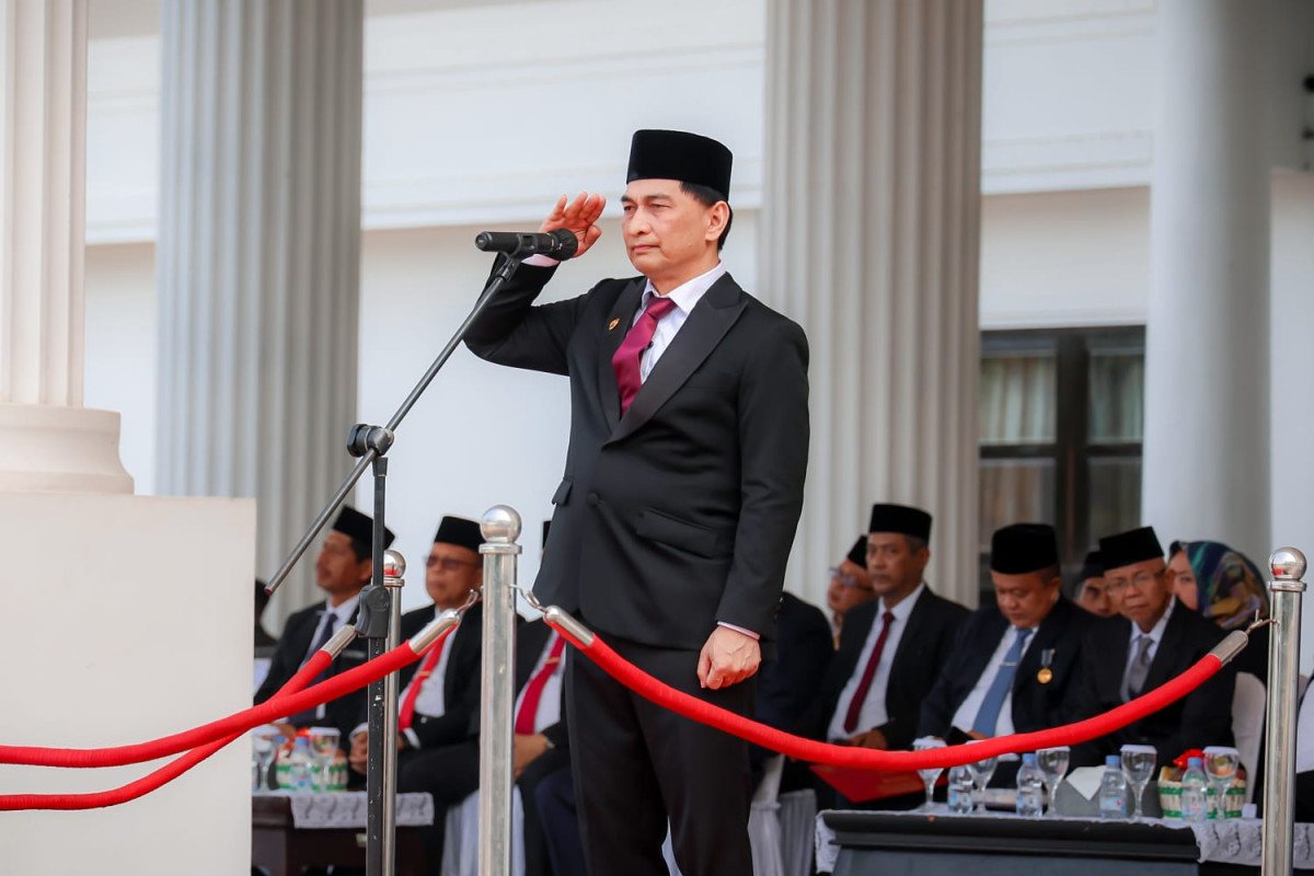 Pimpin Upacara Hari Koperasi, Wagub Banten Dimyati Natakusumah : Koperasi Sokoguru Ekonomi Tunjang Pertumbuhan Ekonomi