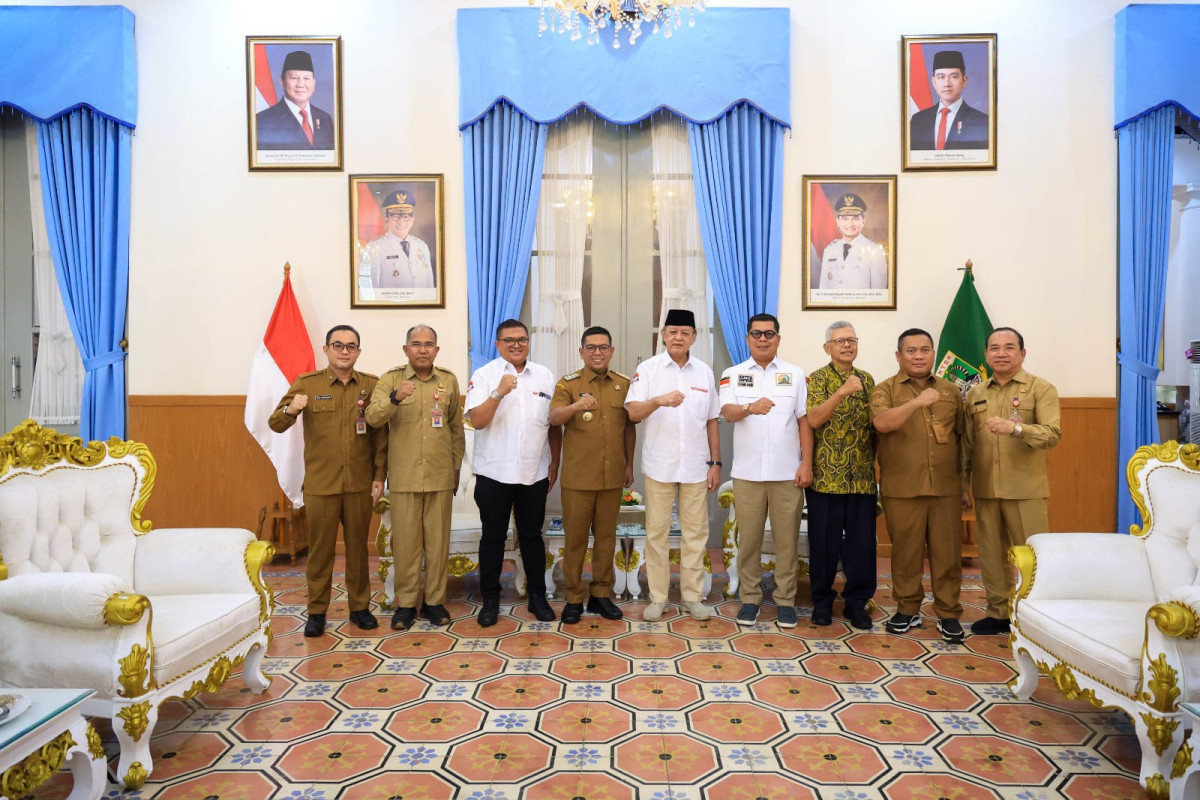 Gubernur Andra Soni Perkuat Kolaborasi Ketahanan Pangan dengan Yayasan Bhakti Bela Negara