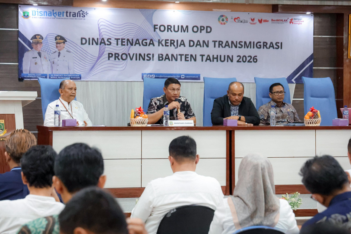 Sekda Deden Minta Upaya Peningkatan Penyerapan Tenaga Kerja Terlatih