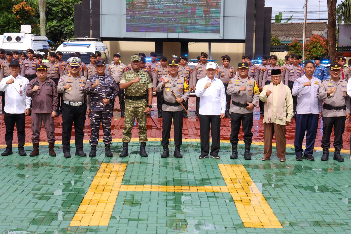 Pimpin Apel Operasi Lilin, Wagub Dimyati: Perkuat Sinergitas Lintas Sektor Hadapi Cuaca Ekstrem