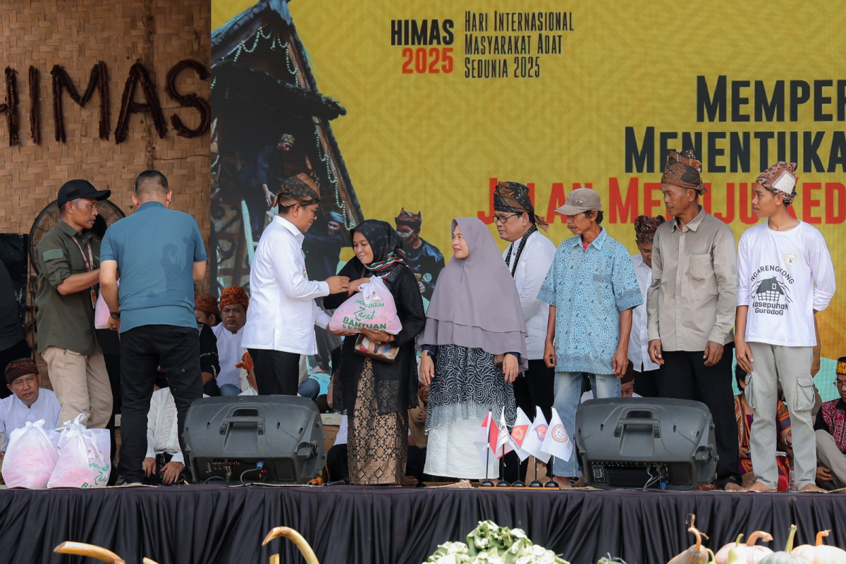 Hadiri HIMAS 2025, Gubernur Banten Andra Soni : Masyarakat Adat Jaga Nilai Budaya dan Kearifan Lokal