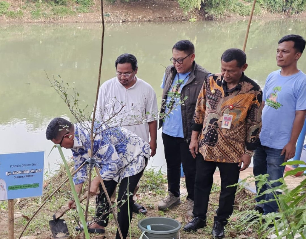 Gubernur Banten Andra Soni: Gerakan 'Banten Teduh, Tangerang Sejuk' Bentuk Implementasi Program 'Bang Kali Andra'