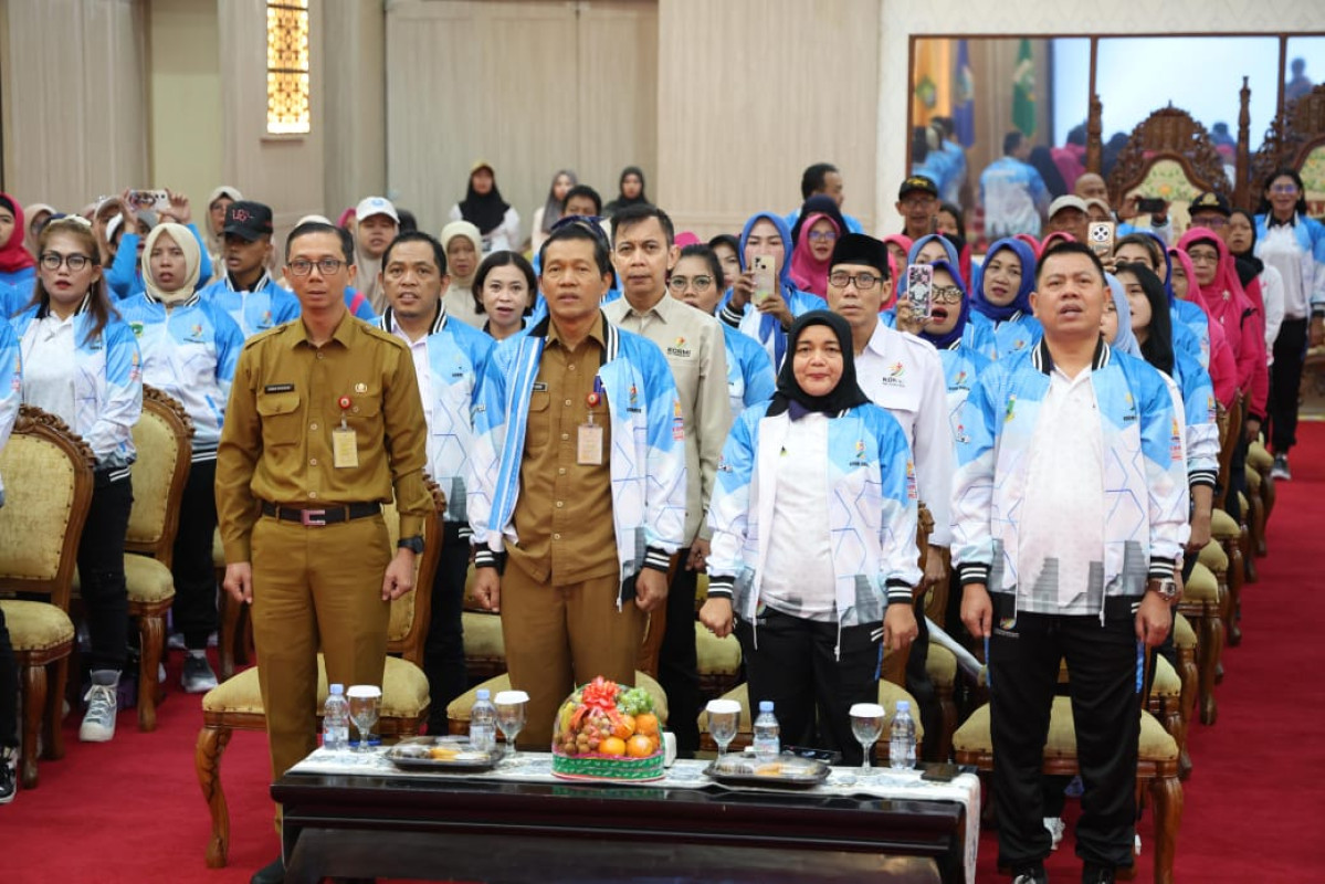 Pemprov Banten Lepas Kontingen KORMI Provinsi Banten untuk FORNAS VIII di NTB