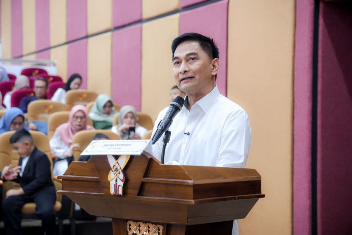 Wagub Dimyati Apresiasi Promosi Doktor Ali Faisal di UIN SMH Banten