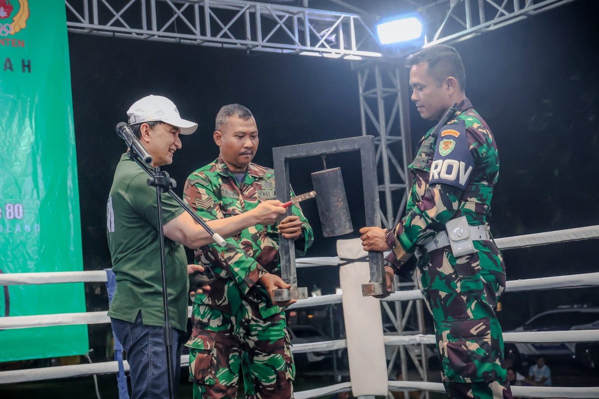 Buka Kejurda Tinju Amatir, Wagub Dimyati Natakusumah Tekankan Semangat dan Sportivitas