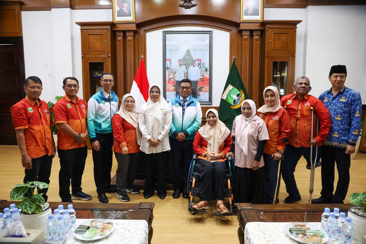 Gubernur Banten Andra Soni Tegaskan Komitmen Pengembangan Olahraga Disabilitas di Banten