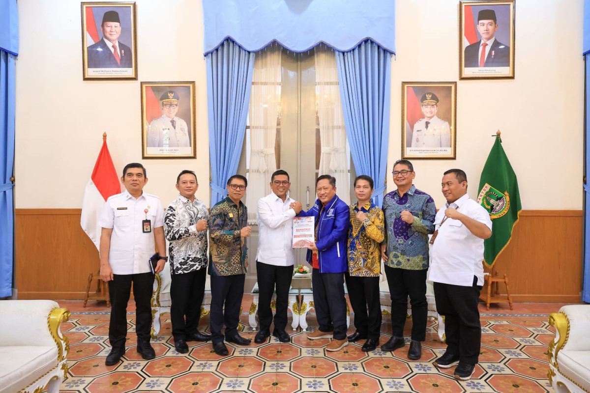 Terima Pengurus BAMAGNAS, Andra Soni Dorong Kolaborasi Jaga Keharmonisan Masyarakat
