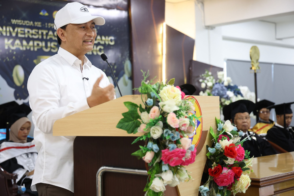 Wagub Banten Dimyati Dorong Lulusan Unpam Serang Terus Berkarya dan Berkontribusi