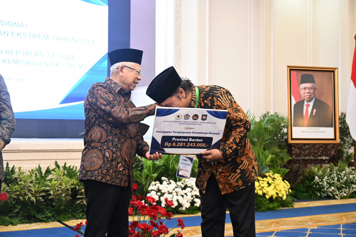 Provinsi Banten Kategori Daerah Berkinerja Baik Dalam Percepatan Penghapusan Kemiskinan Ekstrem 2024