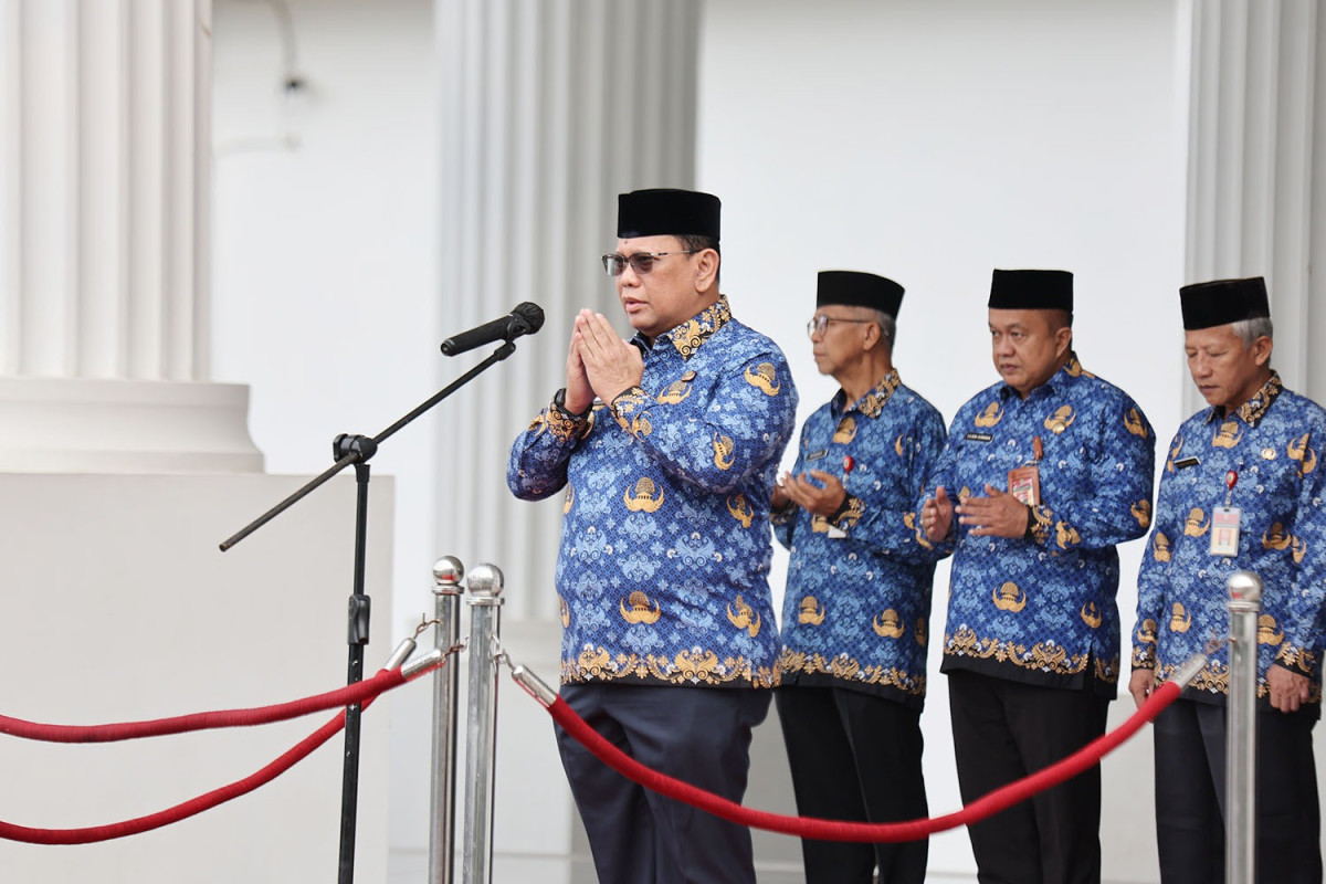 Pekan Terakhir Menjabat, Pj Gubernur Banten A Damenta Pesan Sukseskan Program Gubernur dan Wakil Gubernur Terpilih