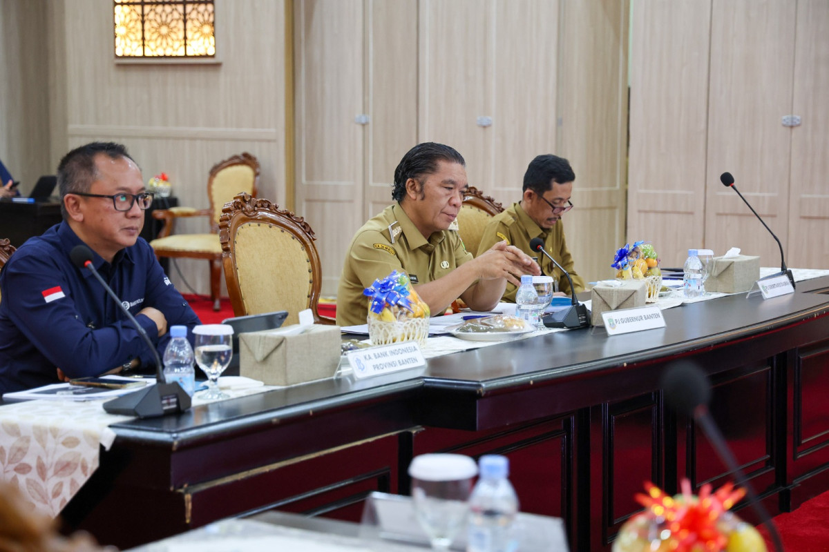 Pengendalian Inflasi, Pj Gubernur Al Muktabar: Kondisi Provinsi Banten Stabil