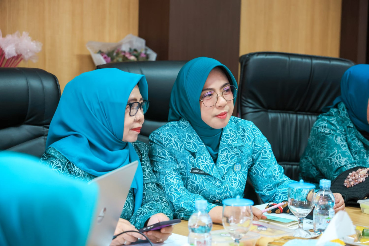 Tinawati Andra Soni Matangkan Rencana Lomba Pemberdayaan Keluarga se-Provinsi Banten
