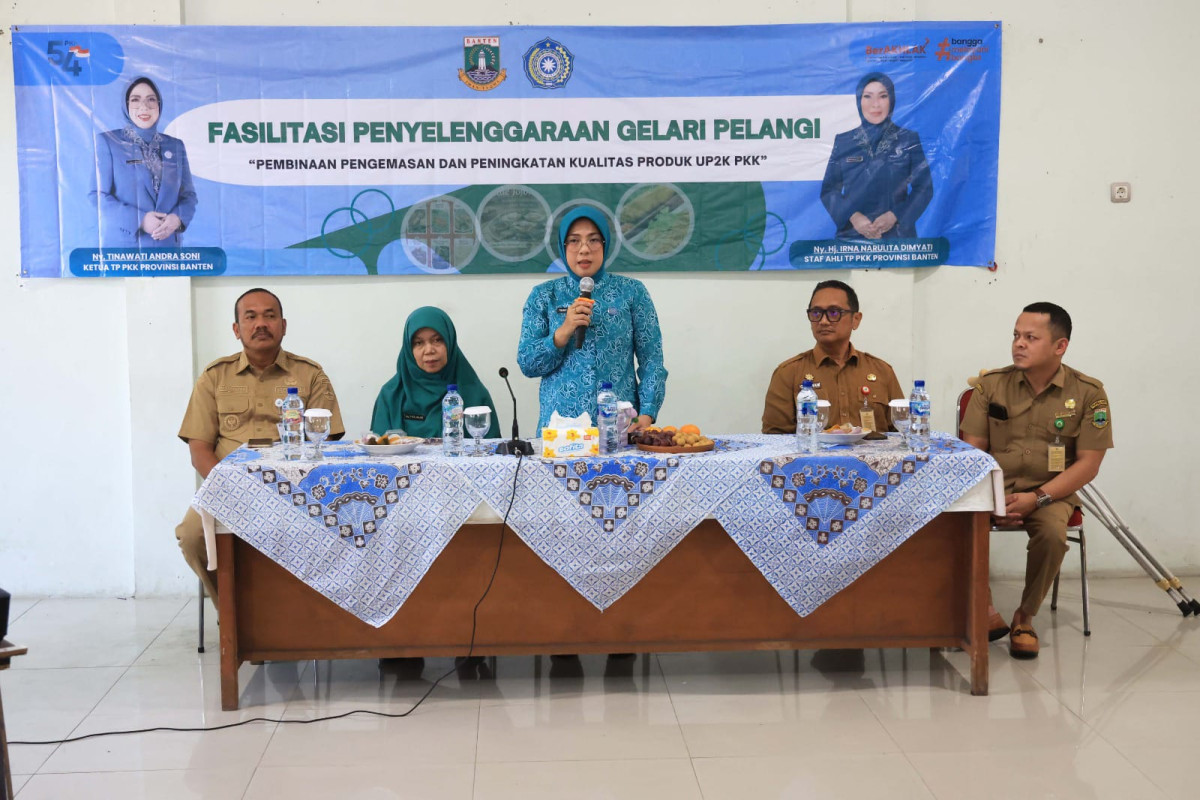 TP PKK Banten Dorong Peningkatan Kualitas Kemasan dan Produk Industri Rumah Tangga