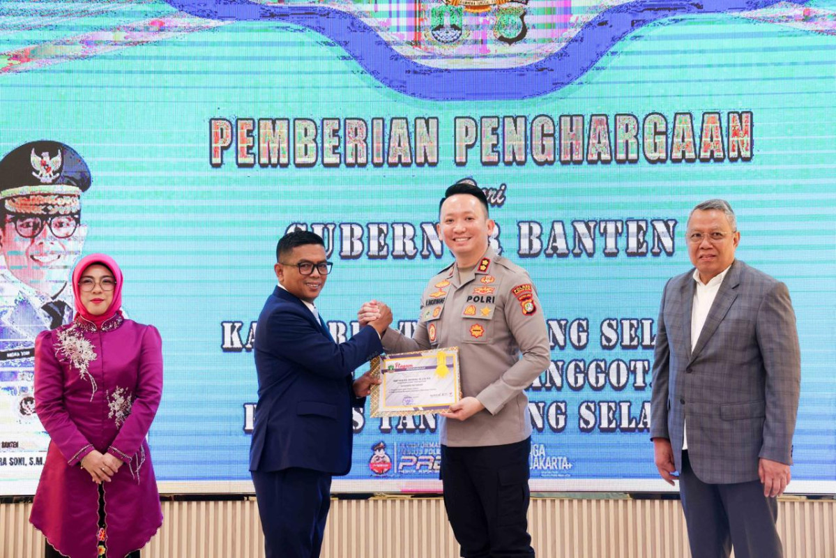 Gubernur Andra Soni Apresiasi Inovasi 'Cetar' Polres Tangsel Efektif Tekan Angka Tawuran