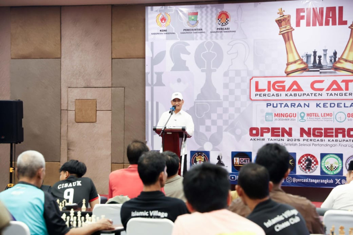 Wagub Banten: Catur Ajarkan Filosofi Hidup dan Bentuk Karakter Kepemimpinan